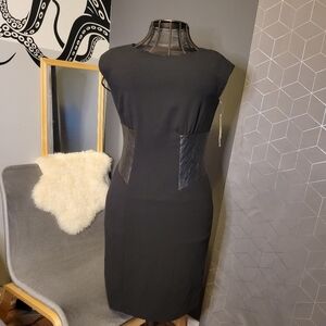 Alex Marie Casual Black Dress Size 8